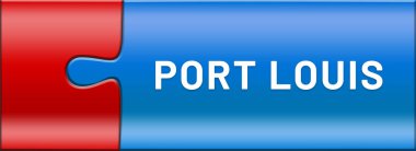  Parlak yapboz parçaları üzerine düğme metni