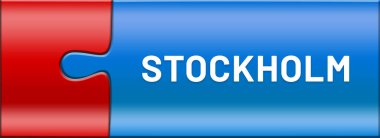  Parlak yapboz parçaları üzerine düğme metni