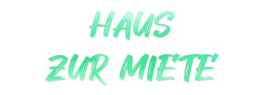  Haus zur Miete web Sticker Düğmesi