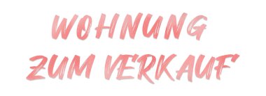 Wohnung zum Verkauf web Sticker Button