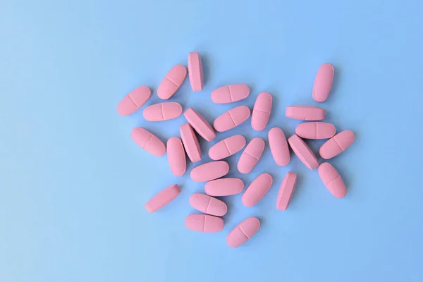 Medicine pills. Background made from colorful pills, tablets and capsules.