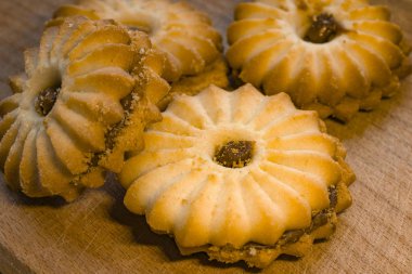 Masada dolgu olan çerezler