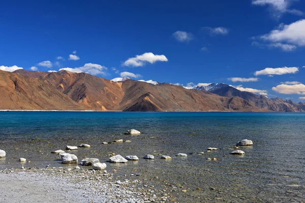 Grande Colpo Lago Pangong Ladakh India — Foto Stock