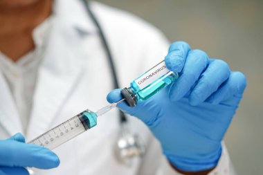 Roman Coronavirus (2019-ncov), Çin 'in Wuhan kentindeki zatürree hastalarını tedavi etmek için doktor kullanımı için aşı geliştirme kliniği..