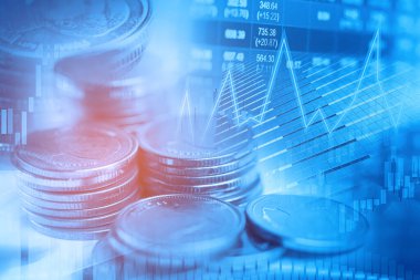 Borsa yatırımları finansal, para ve grafik grafikleri veya kar finansmanı ticari eğilimi veri geçmişini analiz etmek için Forex.