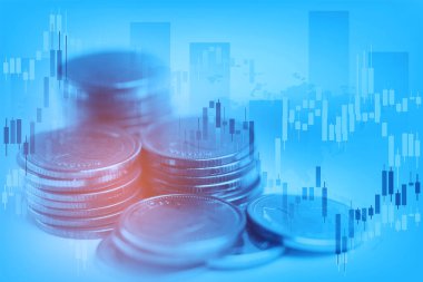 Eski borsa ekonomi grafiği grafiğinde Tayland banyosu parası biriktiriyor. Maliye, Hesap, İstatistik, Analitik Araştırma Veri Ekonomisi, Borsa İşletmeleri Toplama Konsepti
