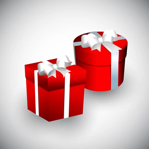 Вектор Red Gift Box — стоковый вектор