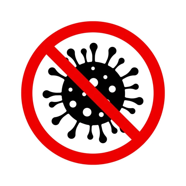Σταματήστε Τον Coronavirus Covid 2019 Nkov Εικονογράφηση Μονάδας Ιών Παγκόσμια — Διανυσματικό Αρχείο