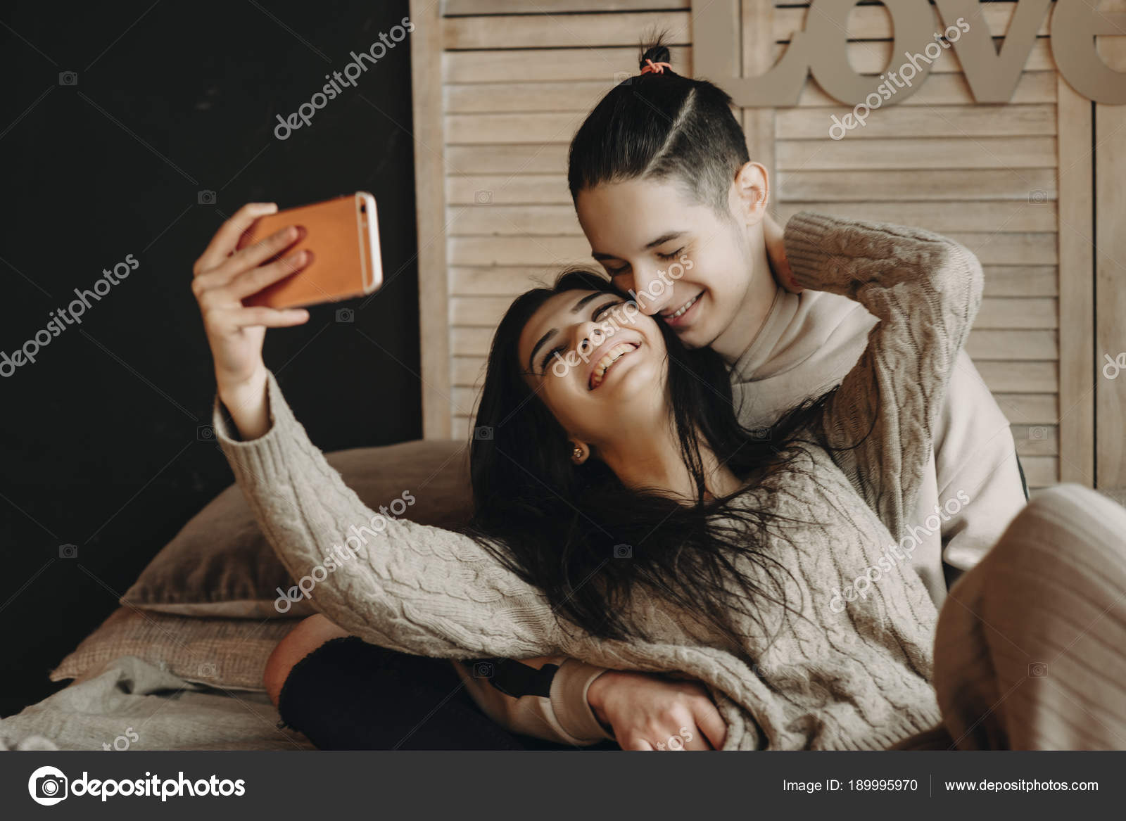 cozy couple