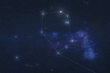 Auriga takımyıldızı dış uzayda
