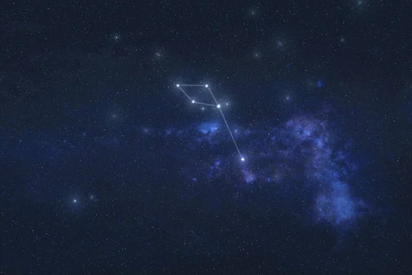 Ντελφίνος Αστέρια Στο Διάστημα Γραμμές Αστερισμών Δελφινιών Στοιχεία Αυτής Της — Φωτογραφία Αρχείου
