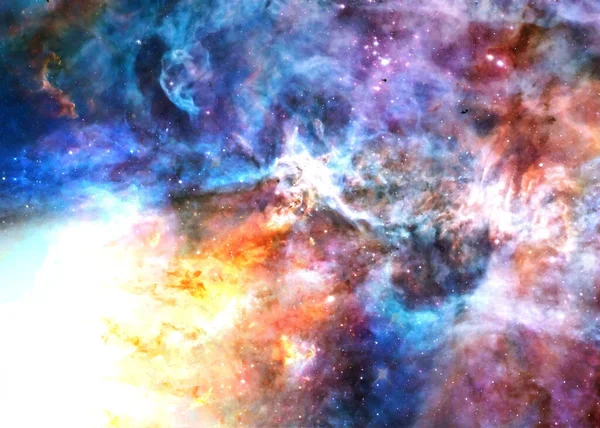 Αστέρι Που Σχηματίζει Περιοχή Κάπου Στο Βαθύ Διάστημα Ταπετσαρία Επιστημονικής — Φωτογραφία Αρχείου