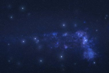 Pavo Takımyıldızı dış uzayda. Gece gökyüzündeki Tavuskuşu takımyıldızı. Bu görüntünün elementleri NASA tarafından döşendi.