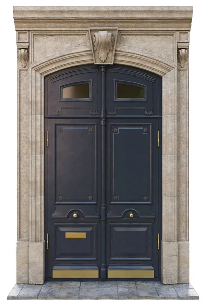 Entrance classical doors — Stock Photo, Image