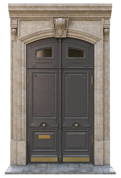Puertas clásicas de entrada — Foto de Stock