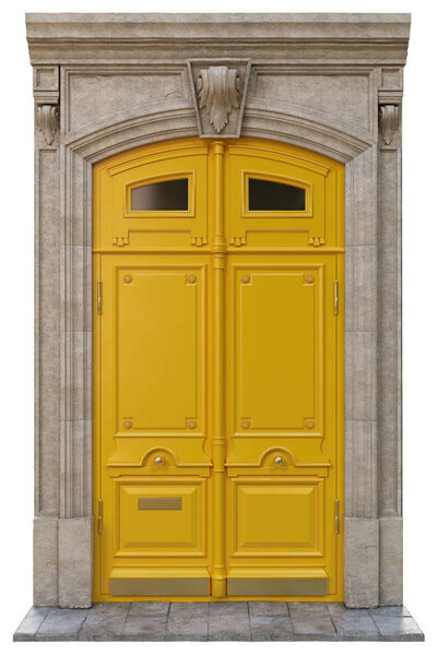 entrance classical doors