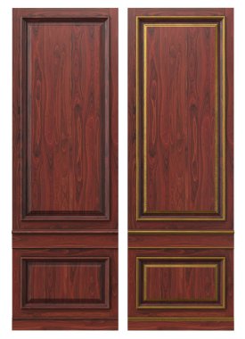 Klasik bilardo odası dolapları için ahşap kaplamalı ve altın elementli ahşap panel.