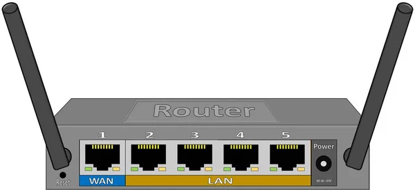 Router Para Conexión Internet Con Wifi —  Fotos de Stock