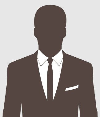 Bilinmeyen kişi siluet. Profil resmi, siluet profil. Adam avatar profil. Erkek profili simgeleri. 