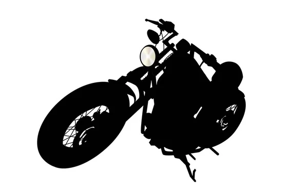 Streszczenie Rysunek Motocykl Ilustracja Wektorowa — Wektor stockowy