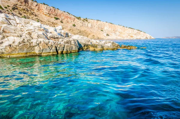 Emerald beaches of Naxos, Greece — Stock Photo, Image