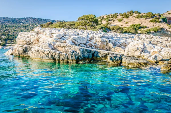 ギリシャ、ナクソスのエメラルド ビーチ — ストック写真