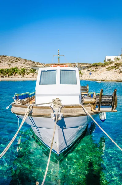 Smaragdové pláže na ostrově Naxos, Řecko — Stock fotografie