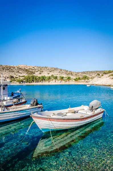 Smaragdové pláže na ostrově Naxos, Řecko — Stock fotografie