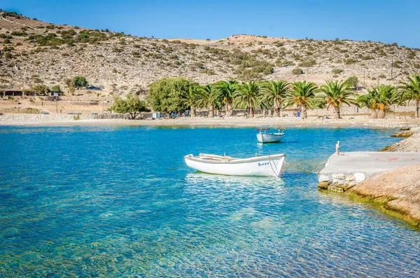 Smaragdové pláže na ostrově Naxos, Řecko — Stock fotografie