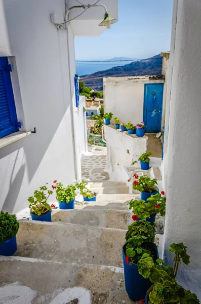 Koronida village, Naxos, Yunanistan