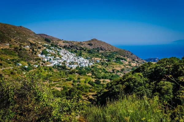 Koronida village, Naxos, Yunanistan