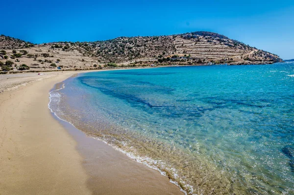 ギリシャ、ナクソスのエメラルド ビーチ — ストック写真