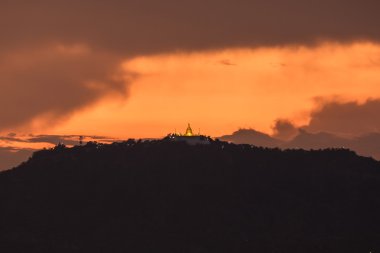 Bagan tapınak gündoğumu, Myanmar