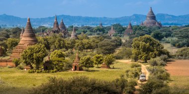 Bagan, Myanmar Pagoda adlı gün ışığı