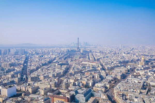 Paříž, panoramatický pohled z Montparnassu — Stock fotografie