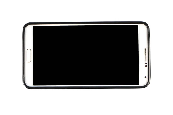 Smartphone isoliert auf weißem Hintergrund. Rasterversion — Stockfoto