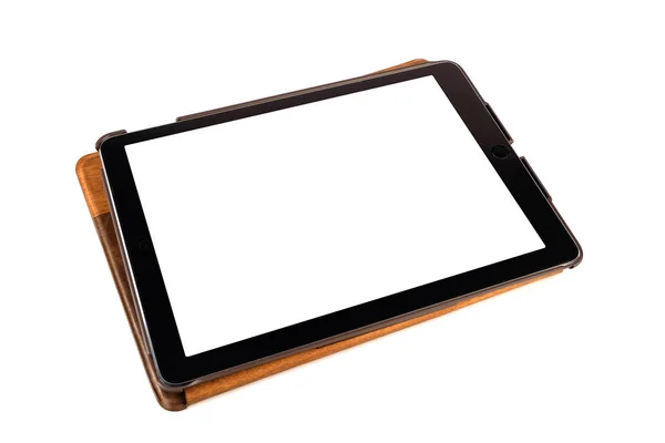 Tablet isolated on white background — Stock Photo, Image