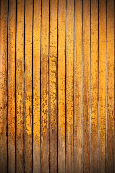 Régi, sárga, háttér használt fa panelek — Stock Fotó