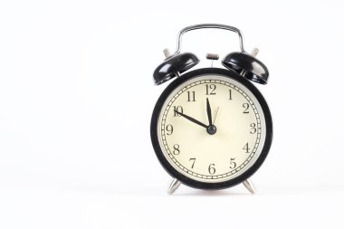 Beyaz blackground öğleden sonra saat yönünde hareket