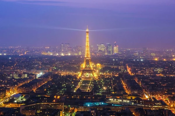 Paris, panoramic view from Montparnasse — Stock Photo, Image