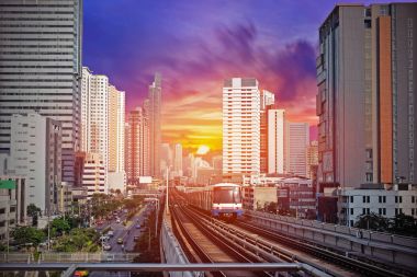 Gökyüzü tren, bangkok, Tayland
