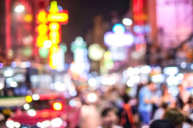 Boken şehir gece Çin şehir 