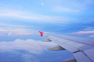 görüntü uçağın kanat