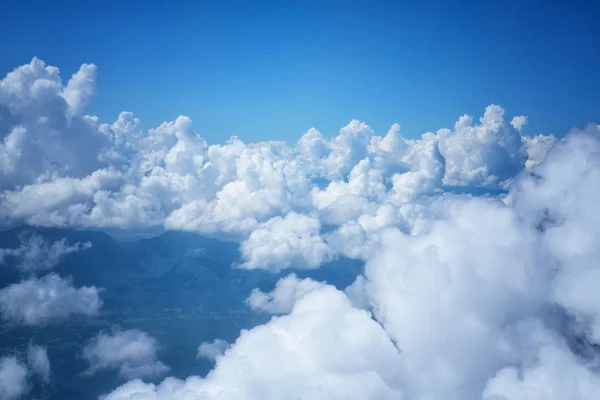 blue sky and big cloud