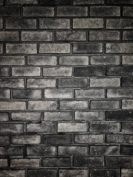 Black Brick wall background and texture