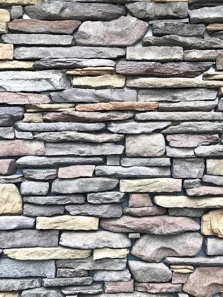 Rock wall pattern gray color of modern style design decorative u — Stock Photo, Image