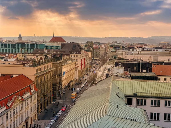 Praga desde arriba —  Fotos de Stock