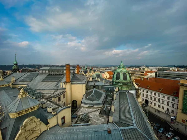 Praga desde arriba —  Fotos de Stock