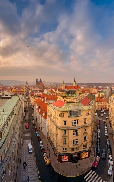 Praga de cima — Fotografia de Stock