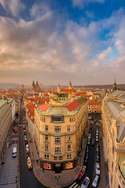 Praga de cima — Fotografia de Stock